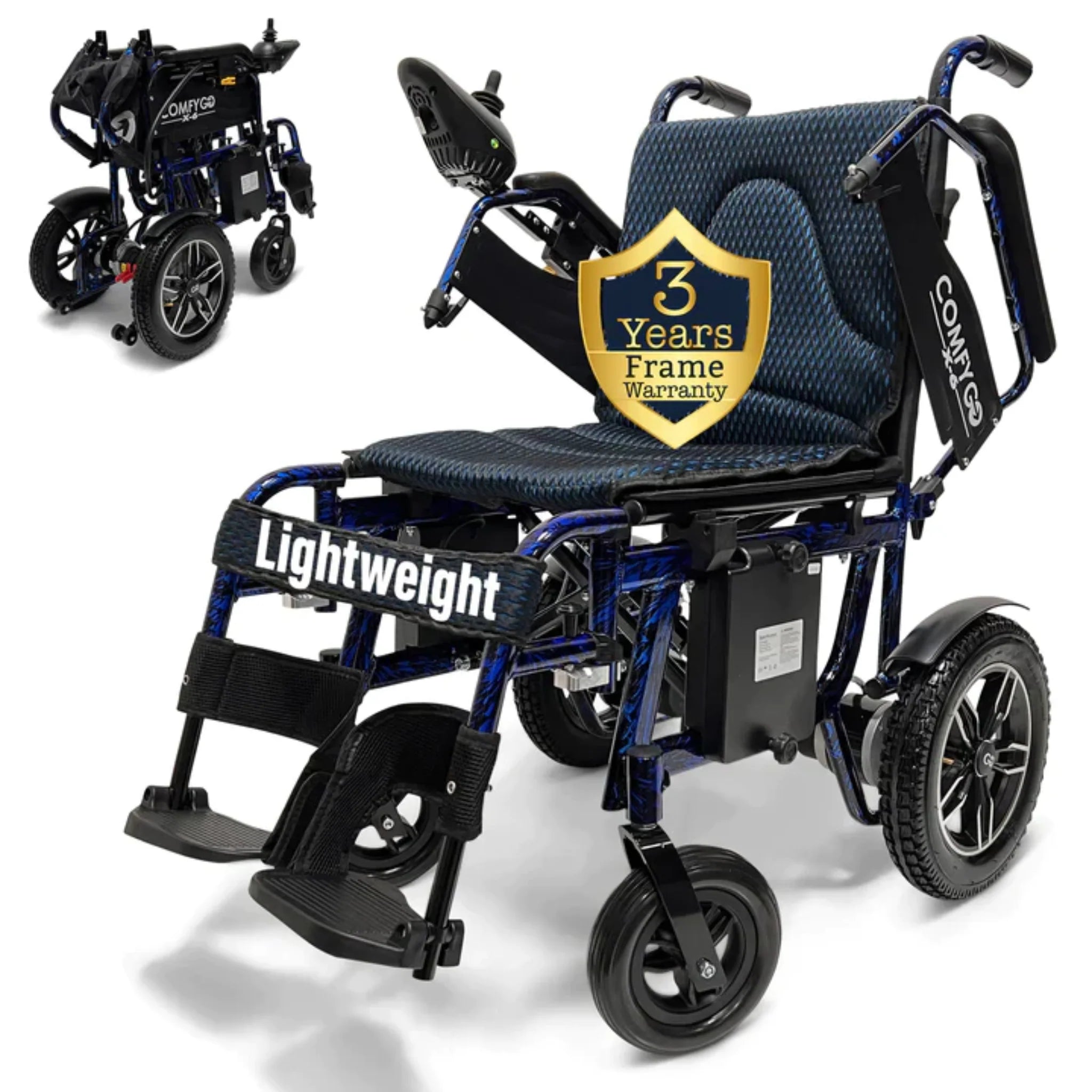 ComfyGO X-6 Lightweight Electric Wheelchair