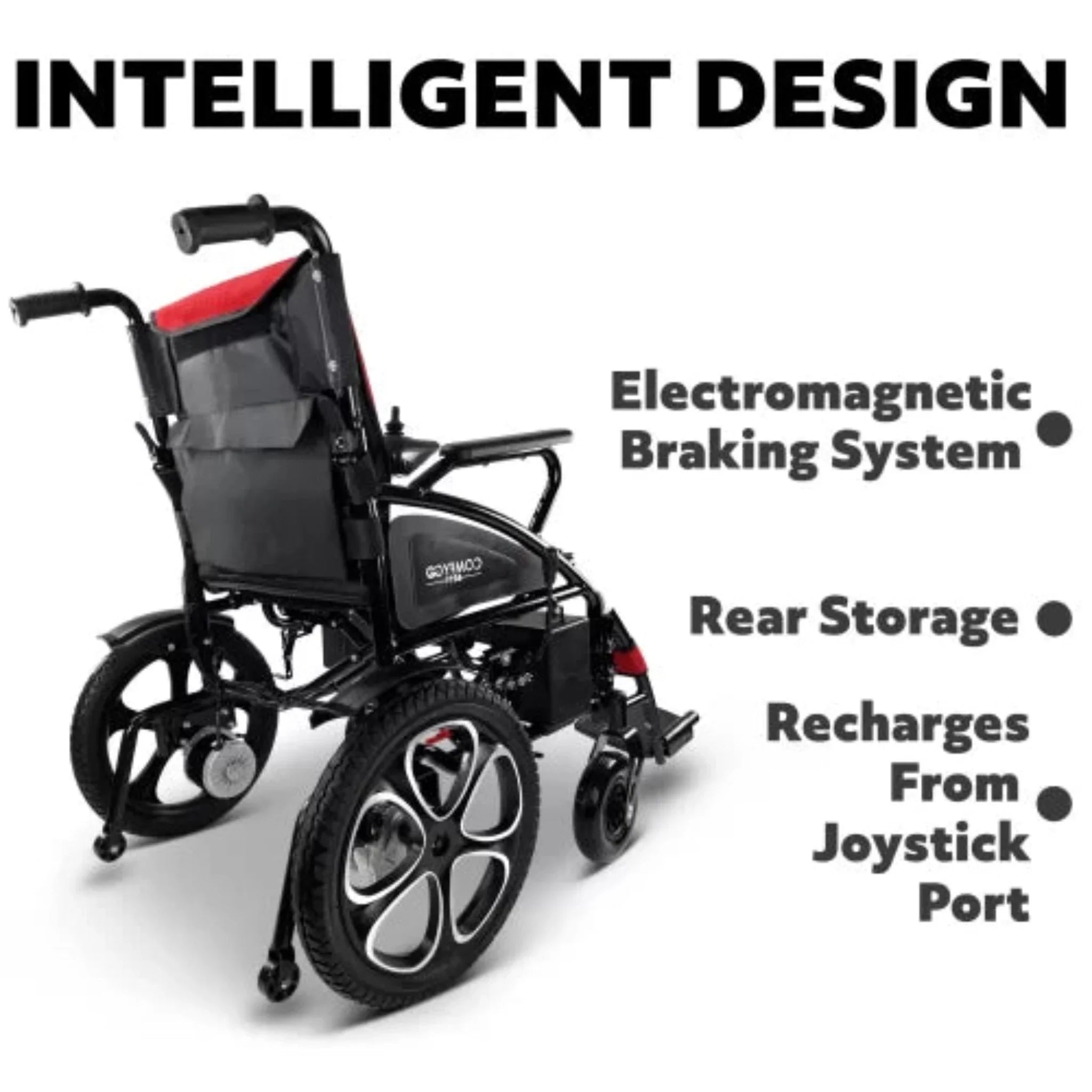 ComfyGO 6011 Folding Electric Wheelchair