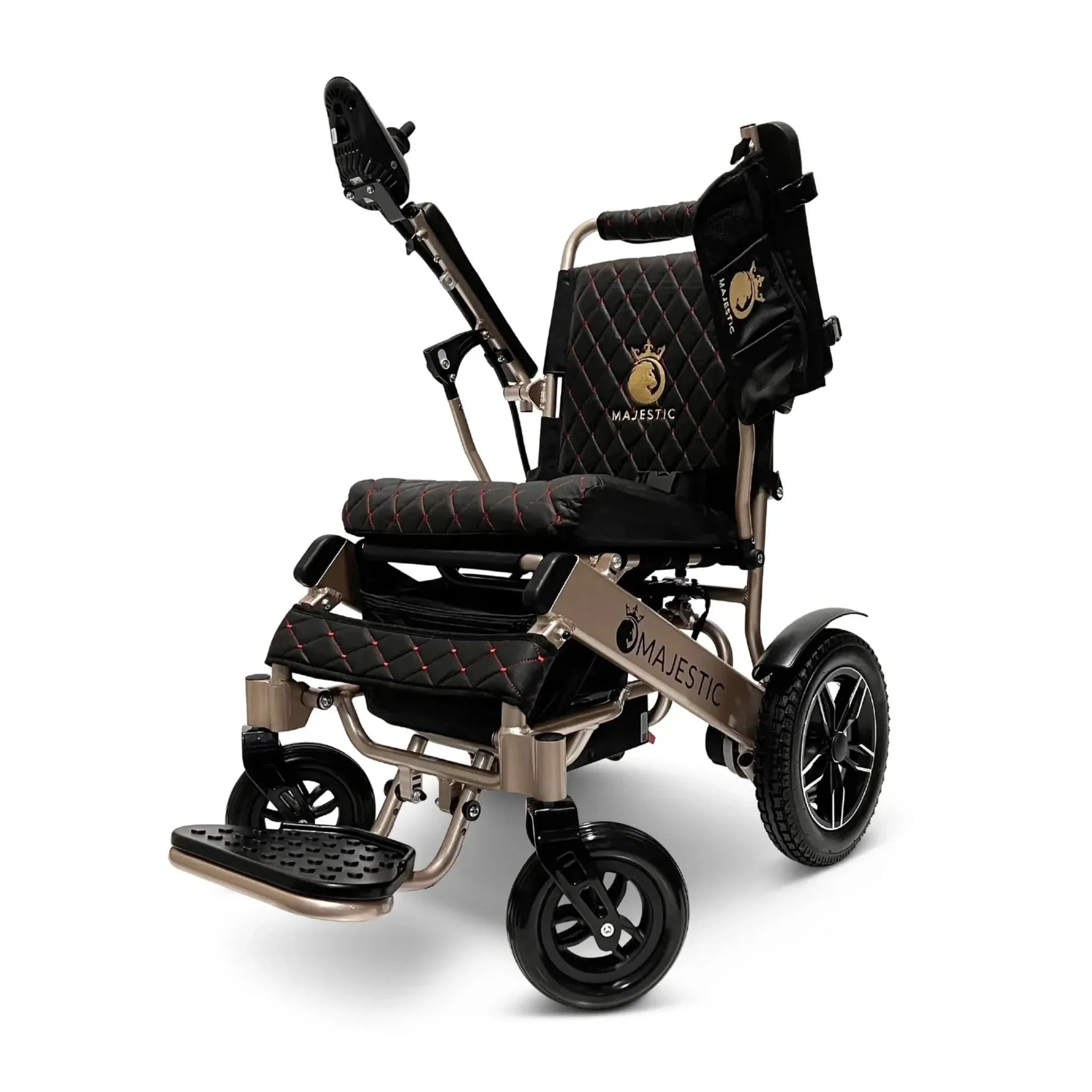 ComfyGO Majestic IQ-8000 Remote Controlled Lightweight Folding Electric Wheelchair