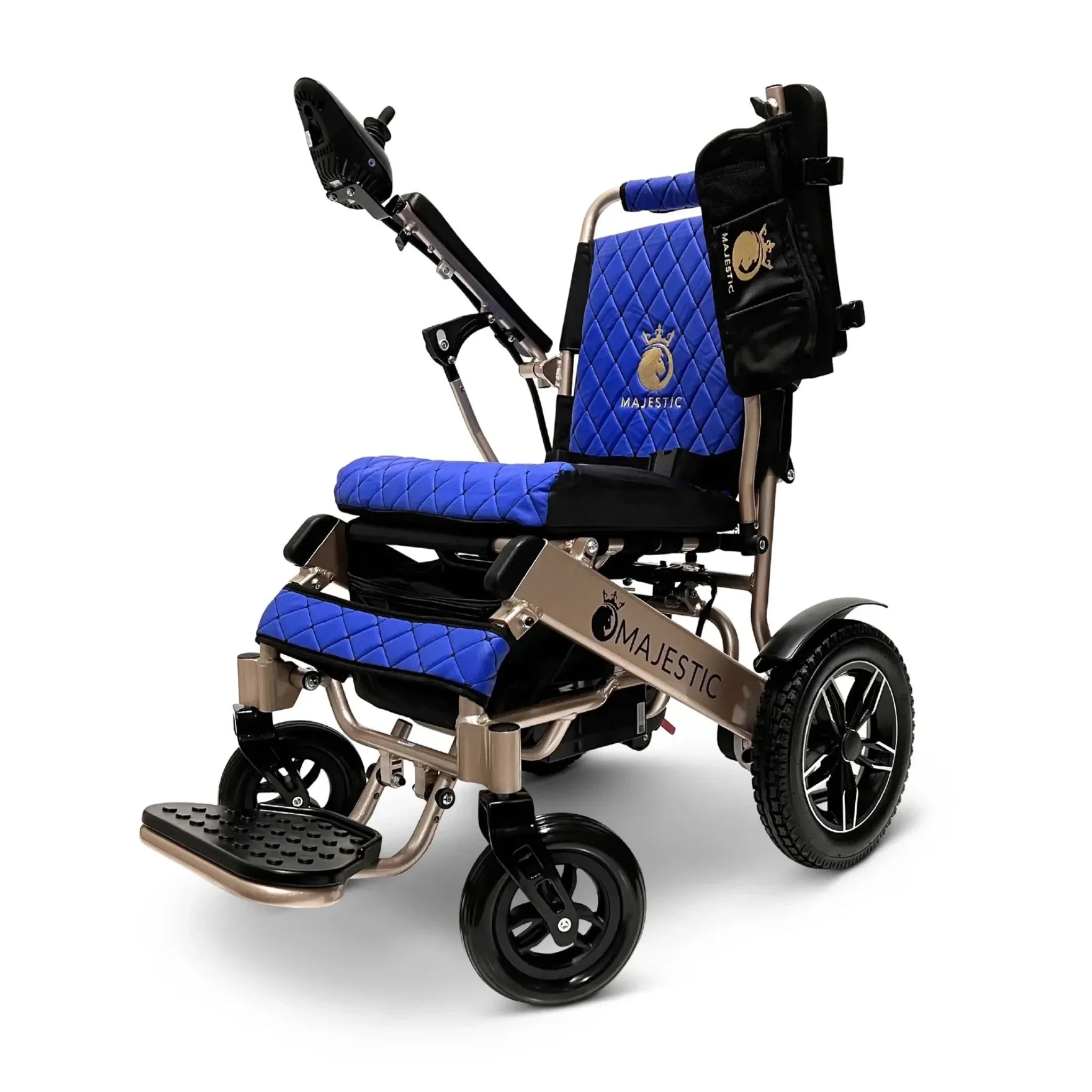 ComfyGO Majestic IQ-8000 Remote Controlled Lightweight Folding Electric Wheelchair