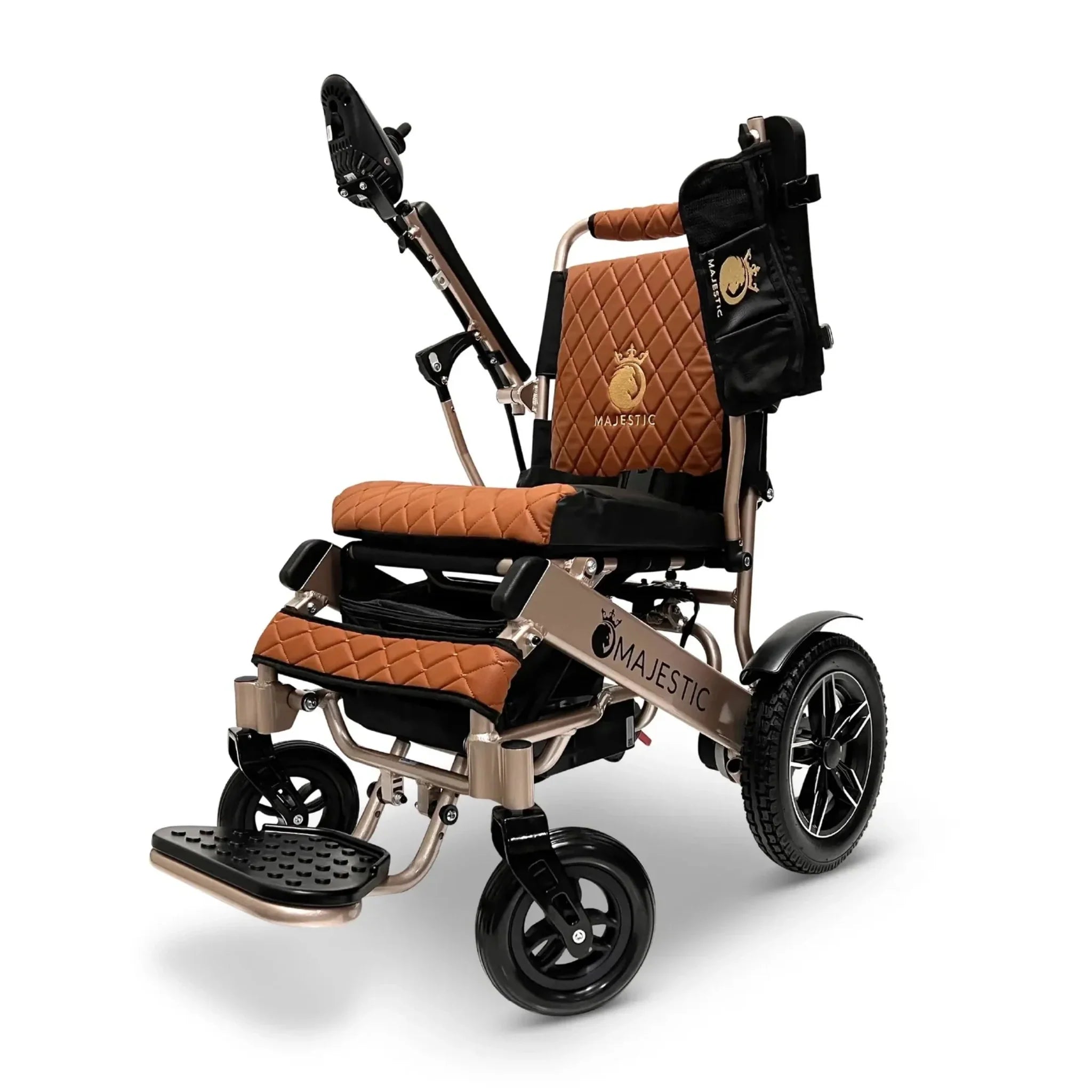 ComfyGO Majestic IQ-8000 Remote Controlled Lightweight Folding Electric Wheelchair